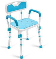 Health Line Massage Products Shower Chair with Bac