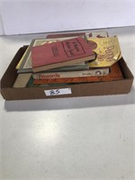 Flat of Vintage Books