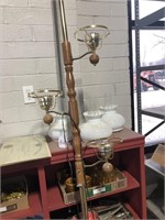 Mid Century Modern Tension Pole Lamp