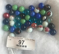 Assorted Case Branded Marbles