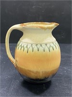 Homestead Signed Pottery Pitcher