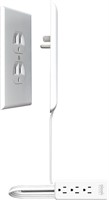 NEW $33 3FT Outlet/Cord Concealer w/3 Outlets