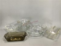 Assorted Glass Baking Dishes