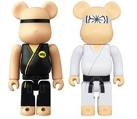 Lot 2 Bears -Medicom Toy Japan Bearbrick Series 43