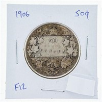 1906 Canada Siver Fifty cents