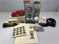 Assorted collectibles and more Some signed.