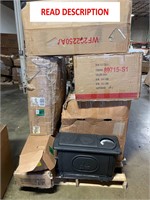 Pallet of mixed merchandise