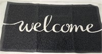 SIZE 29X17 ENTRANCE RUBBER MAT - WELCOME