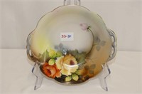 Noritake Hand Painted Floral Bowl w/Handles