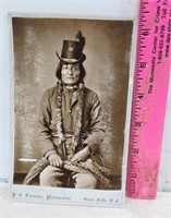 Native American Indian Cabinet Card