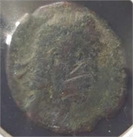 Ancient Roman bronze coin