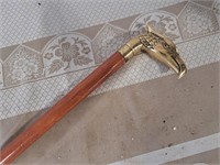 Brass headed cane