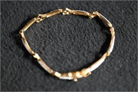 Beautiful Diamond Heart Bracelet