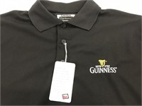 New Guinness Size M Golf Shirt