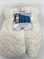 New Micromink Sherpa Throw/Blanket - Super Soft