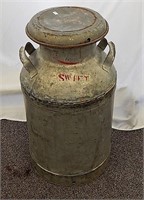 Vintage Steel Dairy Milk Can