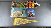 7pc Sesame Street Collectibles w/ Bubble Bath