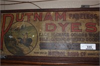 PUTNAM DYES WOOD BOX