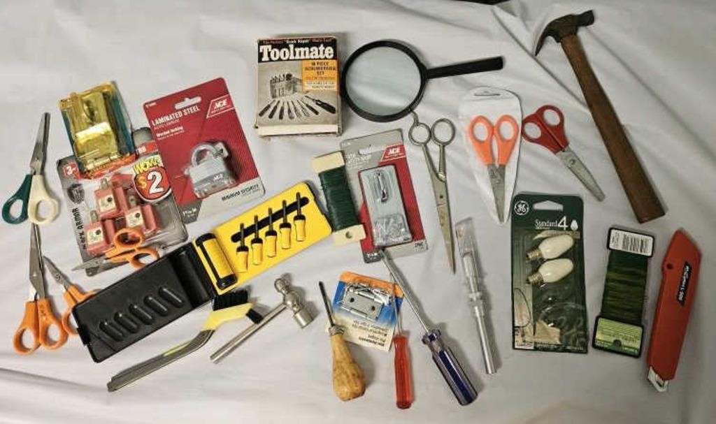 Miscellaneous tools and Hardware