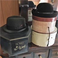 Vtg Hats & Hat Boxes