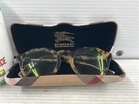 Burberry women’s glasses with case