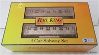 MTH MTA 4-Car Subway Set (Silver)