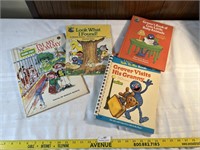 Vintage Lot of Sesame Street Books