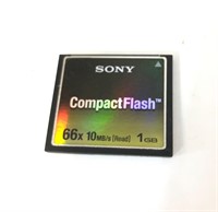 Sony compactflash 66x 10mb/s 1 gb Compact