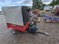 Swisher Gas Powered Lawn Vac Trailer - Non Op