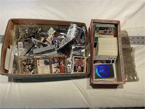 Sports cards and holders