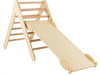 Retail$100 3in1 Wooden Climbing Triangle Set