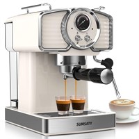 SUMSATY Espresso Coffee Machine 20 Bar, Retro...