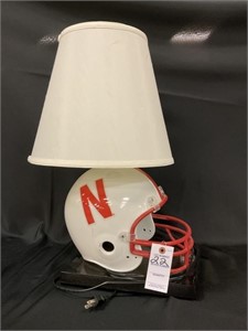 Nebraska Cornhusker Helmet Lamp
