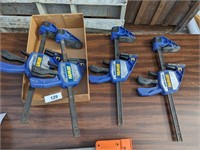 (4) 12in Irwin Clamps