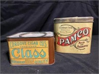 Cordove Cigar Co's "Class" And Pamco Antique/Vinta