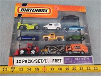 Pack of 10 Matchbox Vehicles