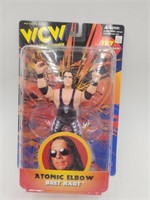WCW WWE Atomic Elbow Bret The Hitman Hart