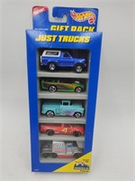 New 1996 Hotwheels Giftpack Just Trucks