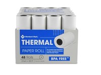 Members Mark Thermal Receipt Paper Rolls, 21/4 in