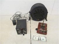 Vintage Ranger Receiver & Operadio Speaker -