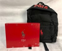 Polo Red by Ralph Lauren Gift Set and Backpack