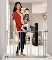 30"x29"-49" Regalo Easy Step Extra Wide Baby Gate,