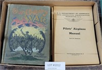 FLAT OF HISTORICAL WAR-RELATED BOOKS