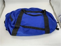 BLUE DUFFEL EQUIPMENT BAG + ONE PPE COVERALL SUIT