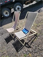 folding aluminum beach chairs