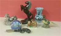 Various Home Decor Blue Mountain Pottery Horse &