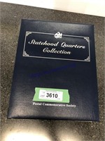 STATEHOOD QUARTERS COLLECTION, W/ 29 STATES,