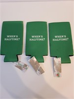 3 Pack When's Halftime Can Holders