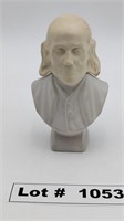 AVON HISTORICAL BENJAMIN FRANKLIN BUST WITH COLOGN