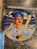 Don Mattingly  Player of the Year Plate 1987
